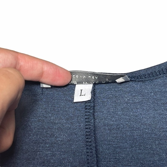 Bryan Walker Navy Blue A-Line Mini Dress L - Picture 6 of 8